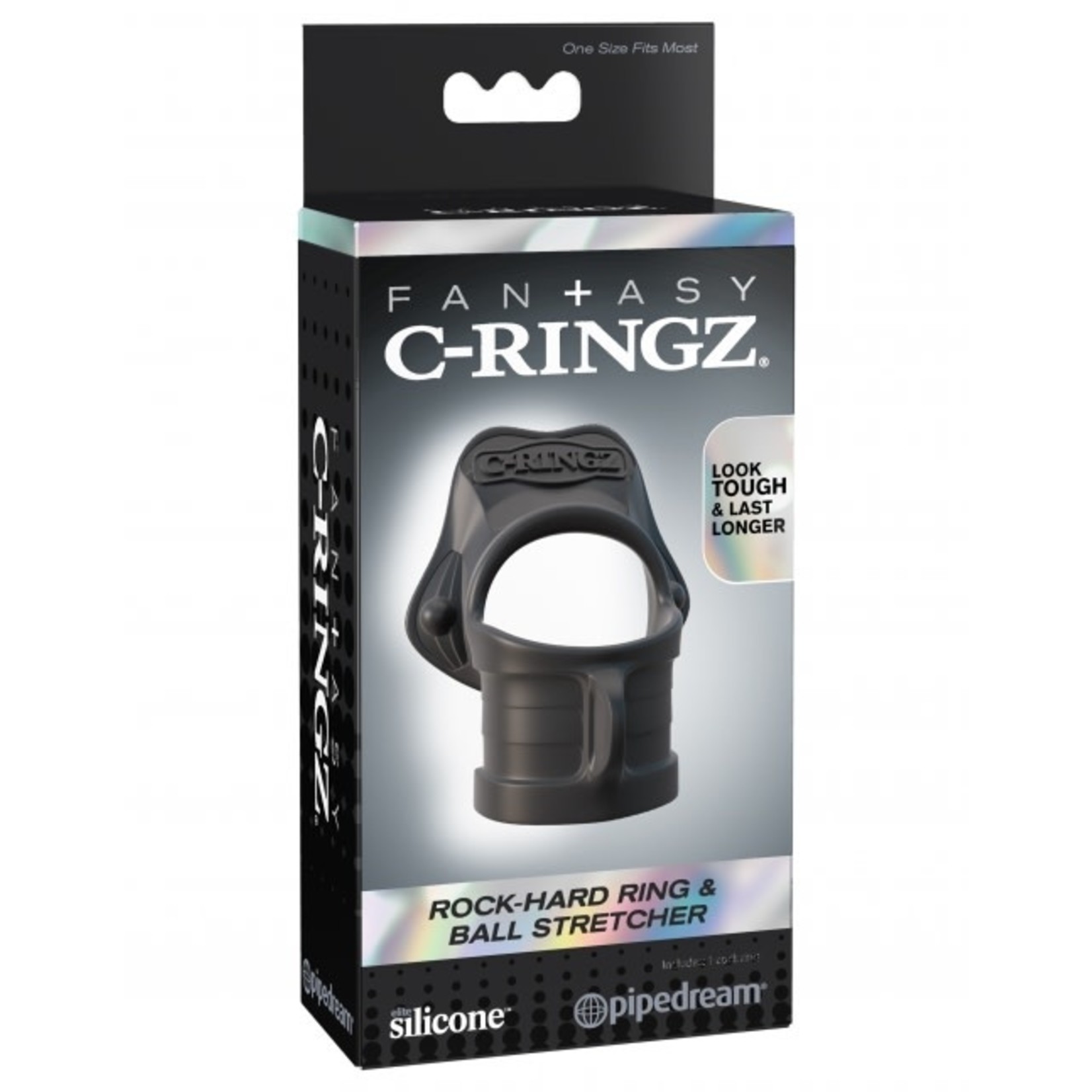 PIPEDREAM FANTASY C-RINGZ - ROCK-HARD RING+BALL STRETCHER
