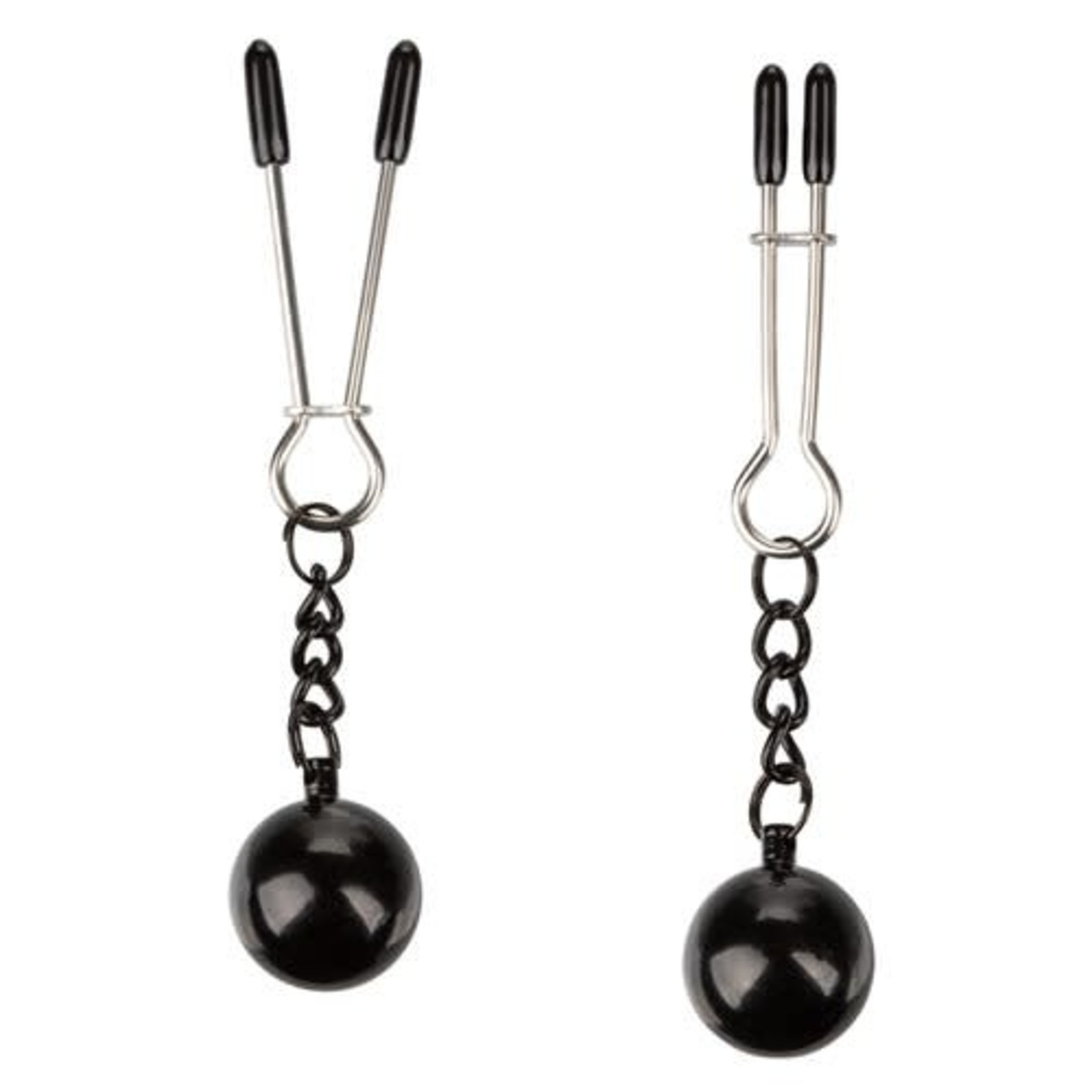 CALEXOTICS NIPPLE GRIPS - WEIGHTED TWEEZER NIPPLE CLAMPS