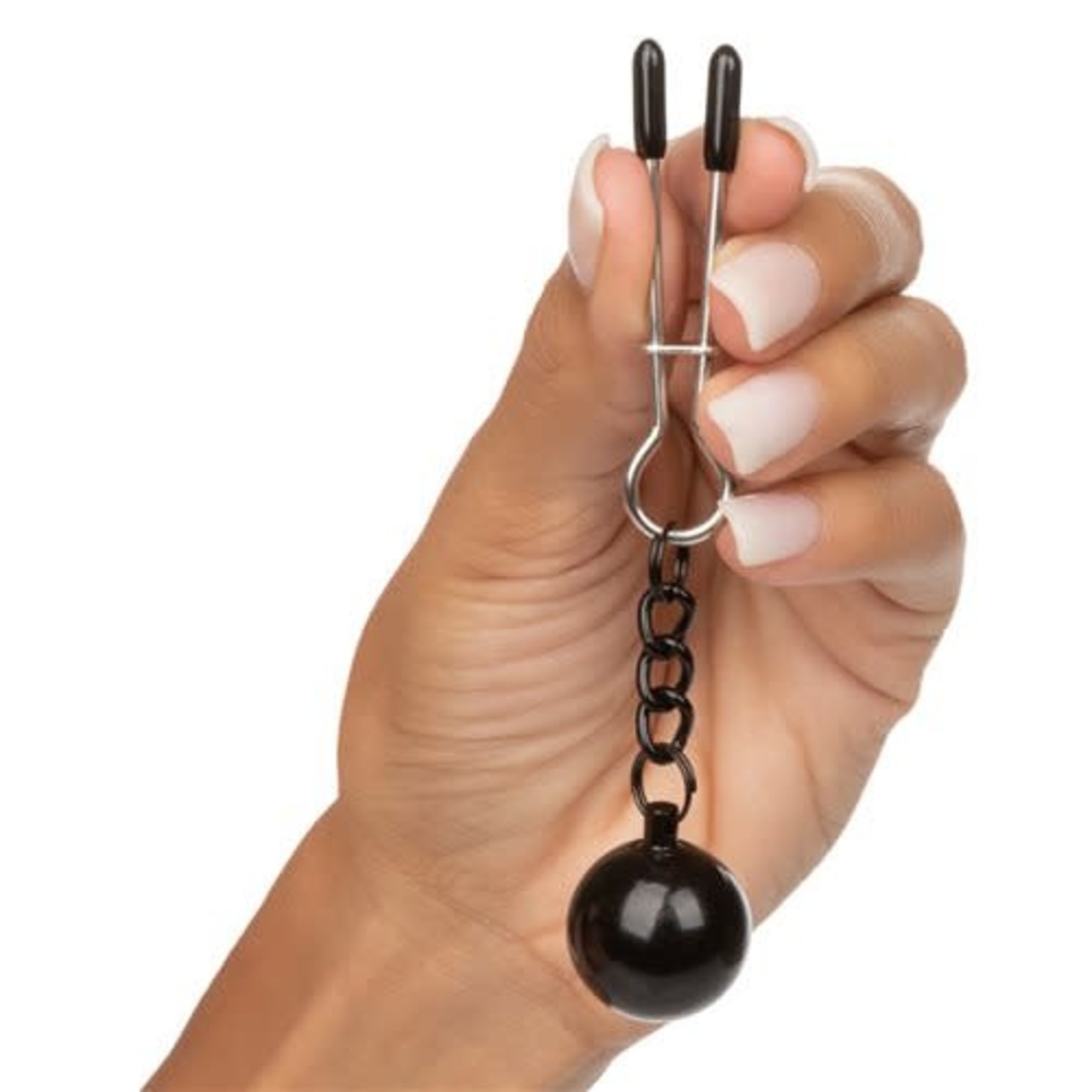 CALEXOTICS NIPPLE GRIPS - WEIGHTED TWEEZER NIPPLE CLAMPS