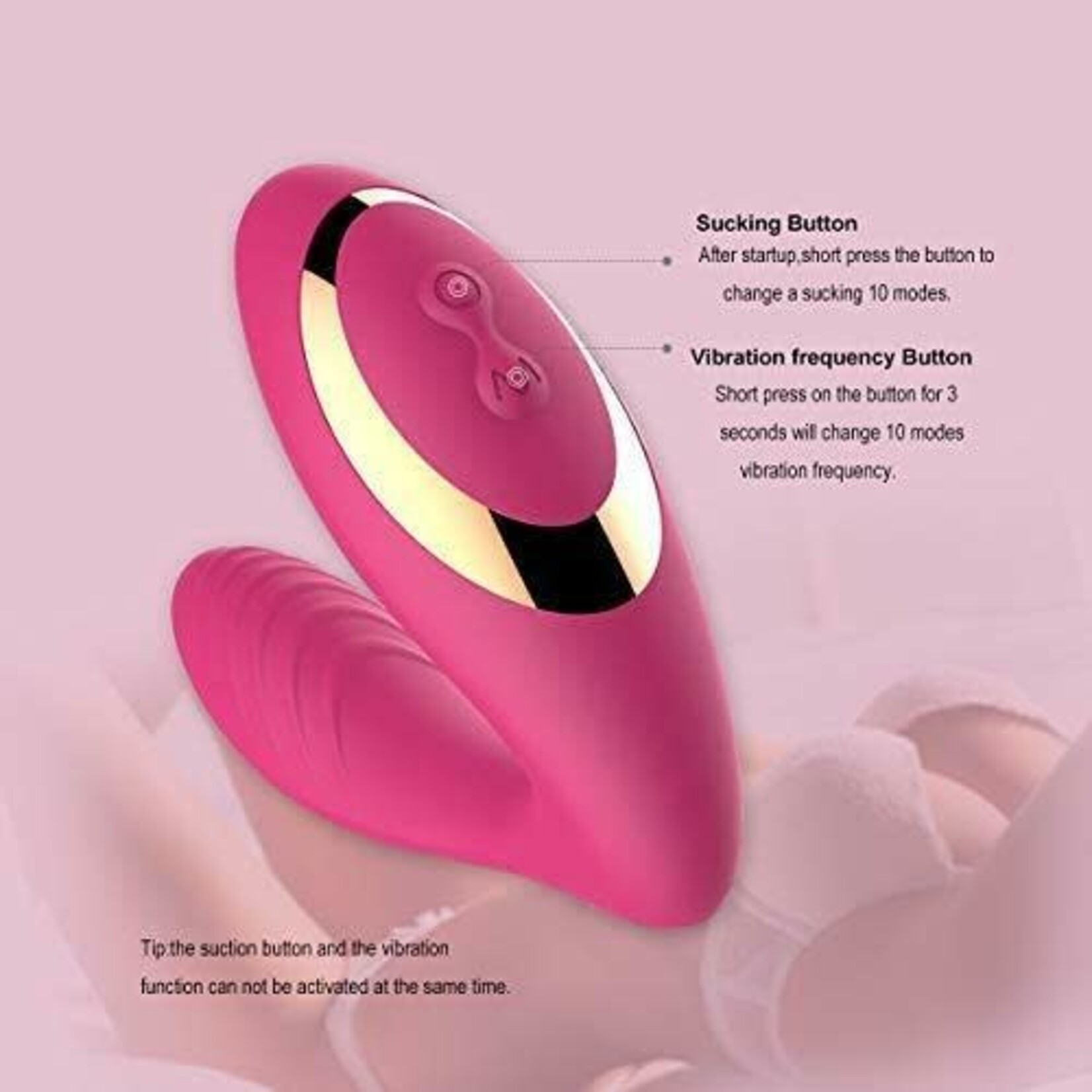 TRACY'S DOG TRACY'S DOG - OG CLITORAL SUCKING VIBRATOR RED (85433)