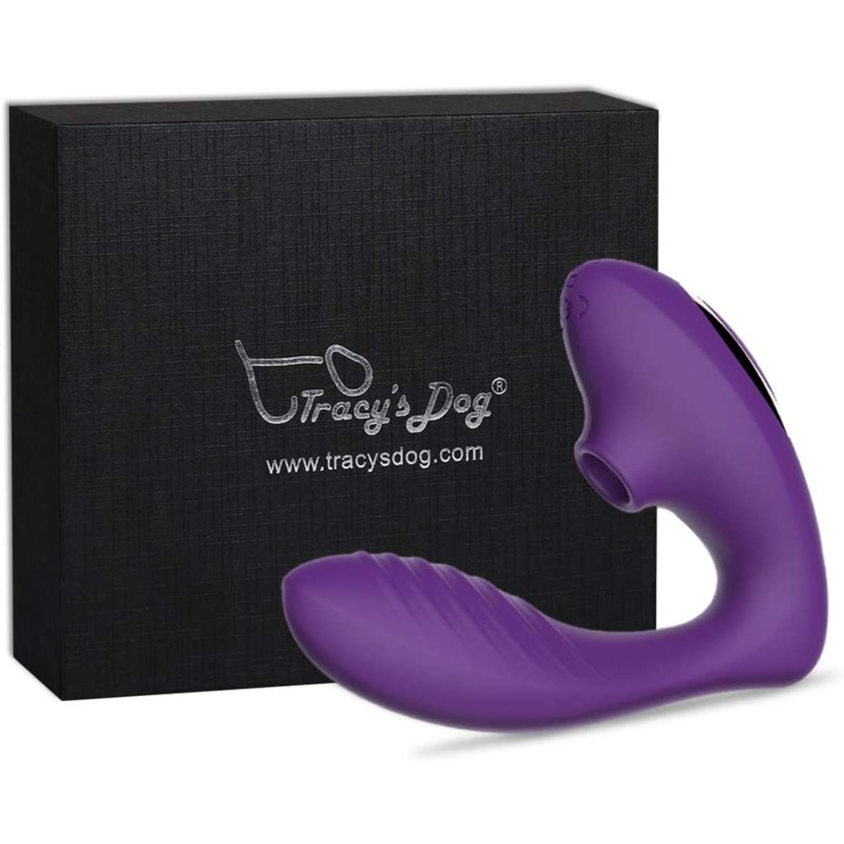 TRACY'S DOG TRACY'S DOG - OG CLITORAL SUCKING VIBRATOR - PURPLE