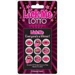 LICK ME LOTTO SCRATCH CARD