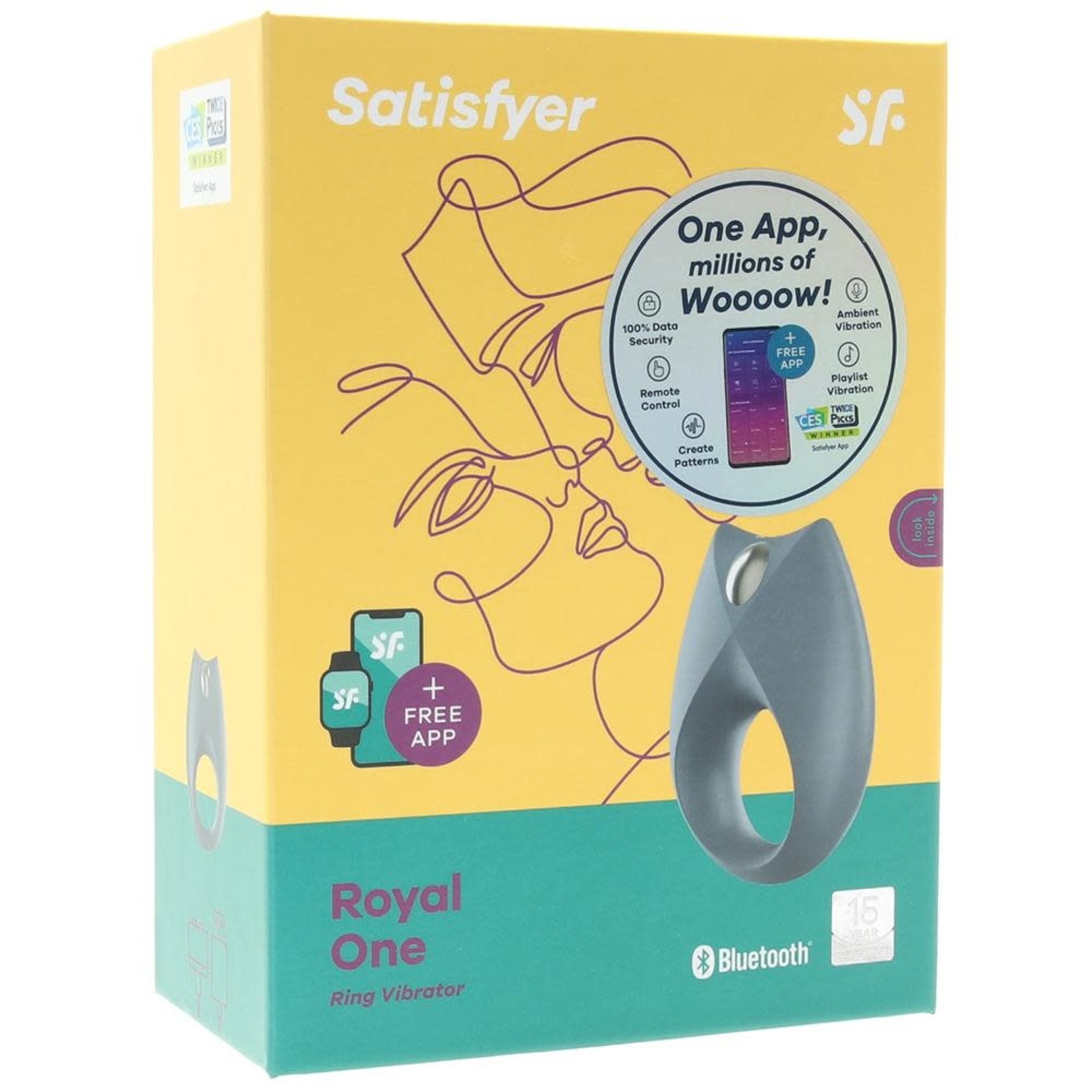 SATISFYER SATISFYER - ROYAL ONE C-RING