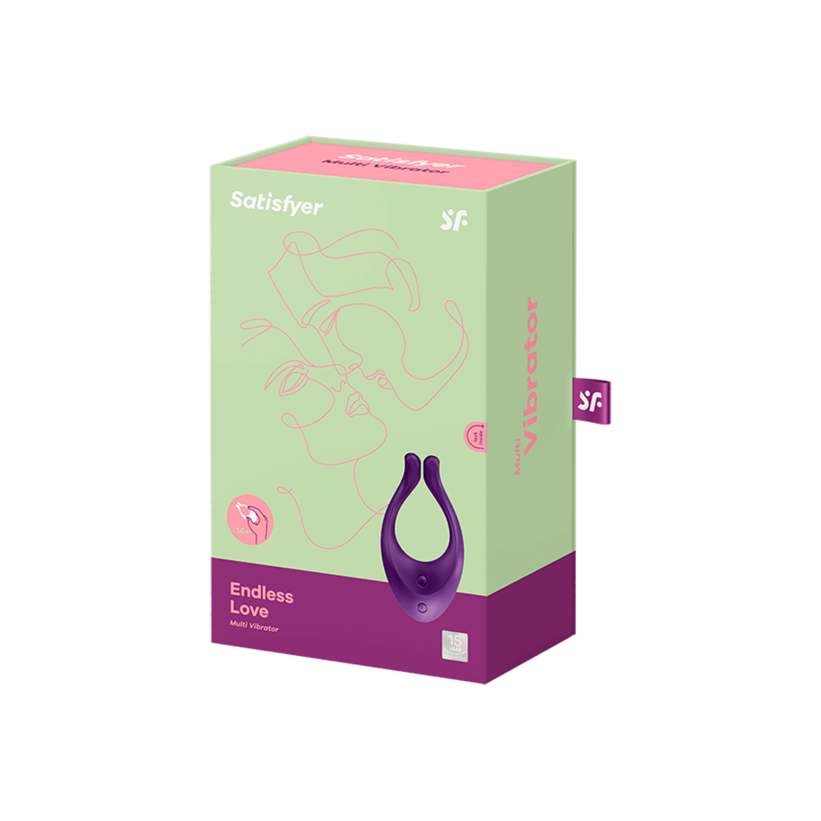 SATISFYER SATISFYER - ENDLESS LOVE - PLUM