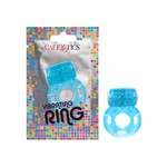 CALEXOTICS FOIL PACK VIBRATING RING - BLUE