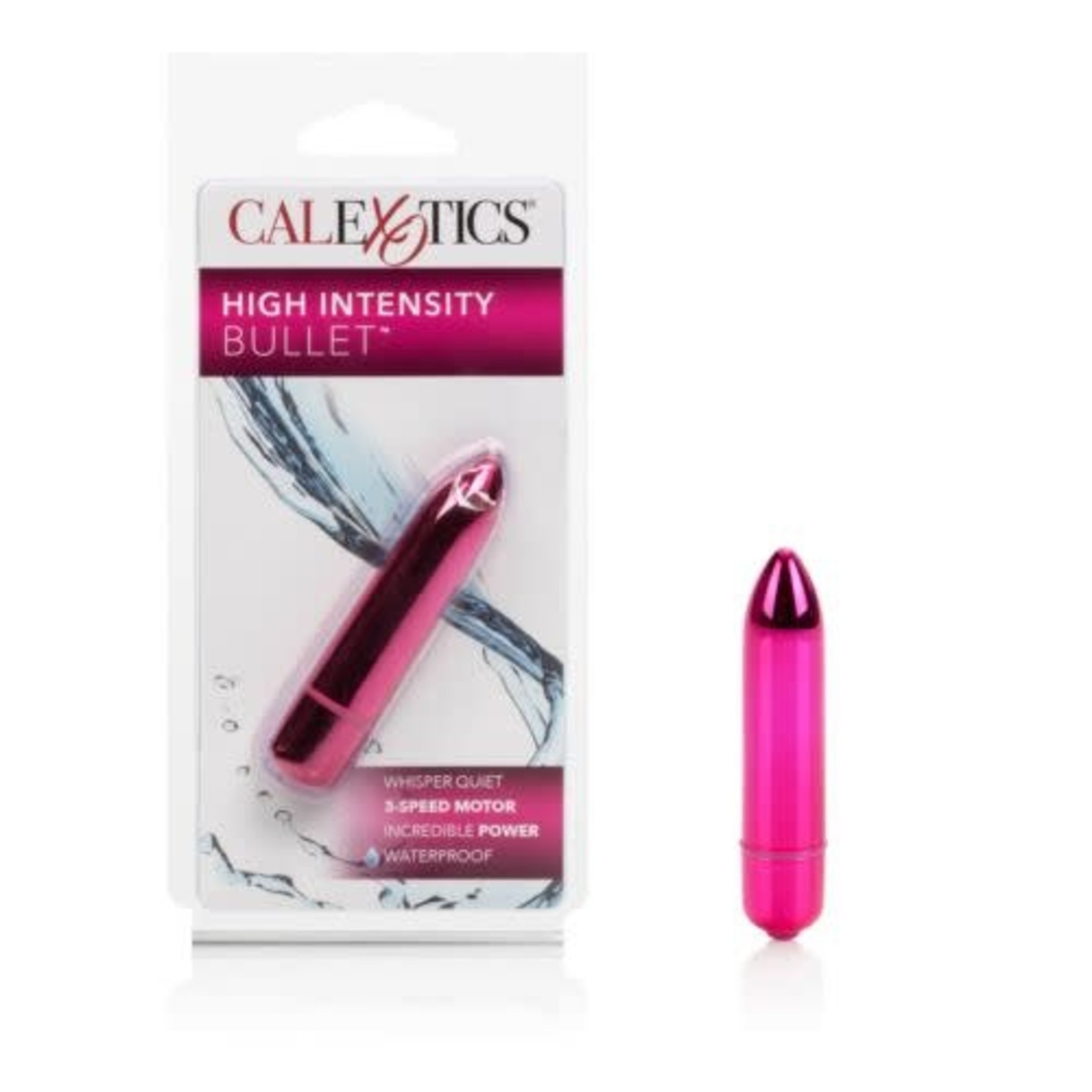 CALEXOTICS HIGH INTENSITY 3" BULLET  - PINK