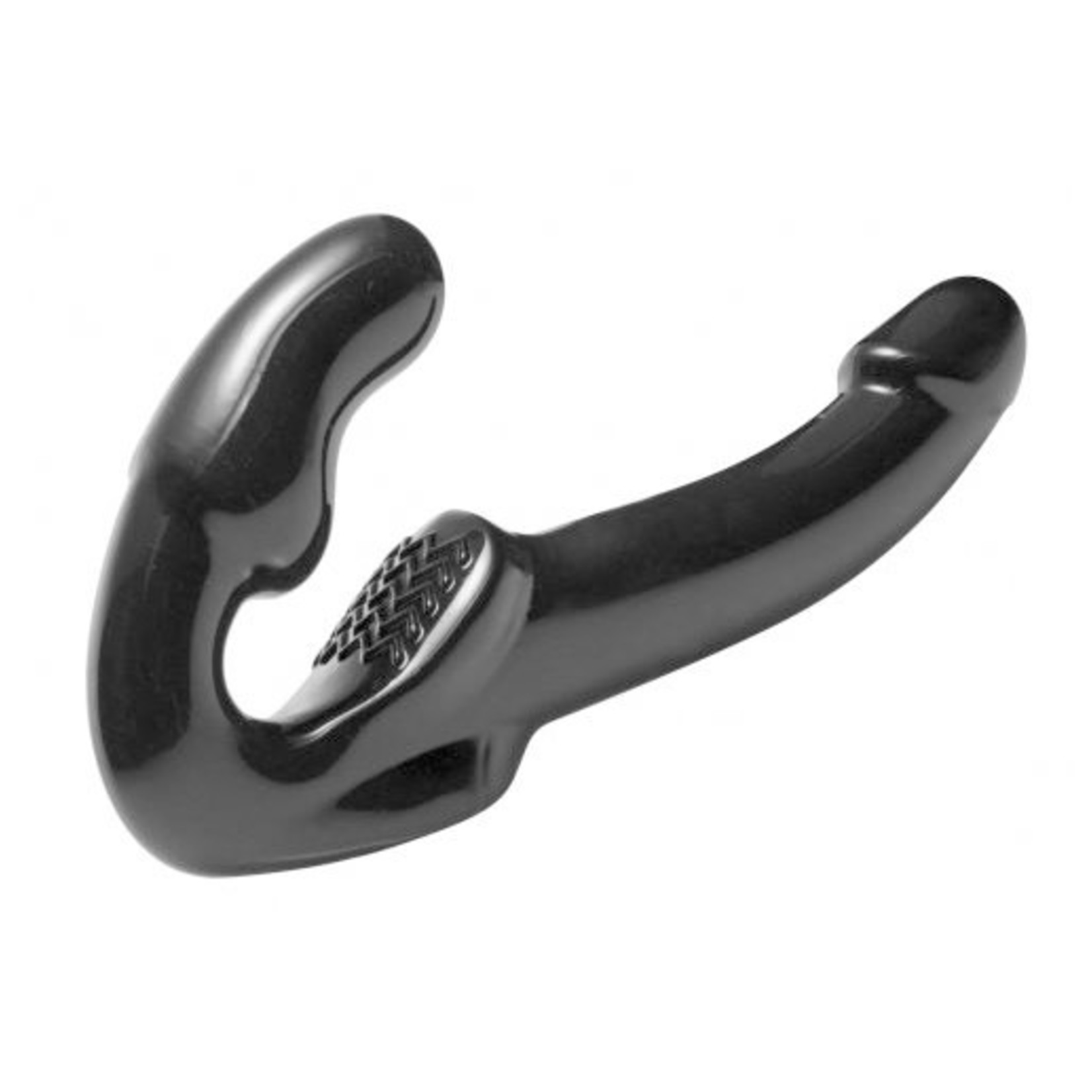 XR BRANDS STRAP U - REVOLVER STRAPLESS STRAP ON G-SPOT DILDO