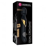 DORCEL DORCEL DUAL ORGASMS STIMULATOR DOUBLE MOTEURS BLACK & GOLD