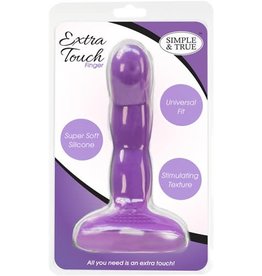 SIMPLE & TRUE - EXTRA TOUCH FINGER SLEEVE - PURPLE