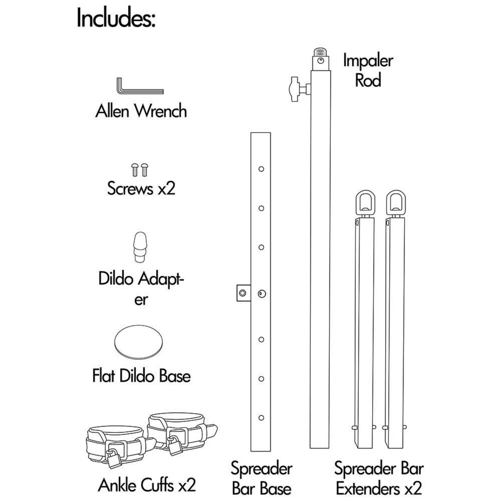 MASTER SERIES MASTER SERIES - SQUAT - IMPALER WITH SPREADER BAR