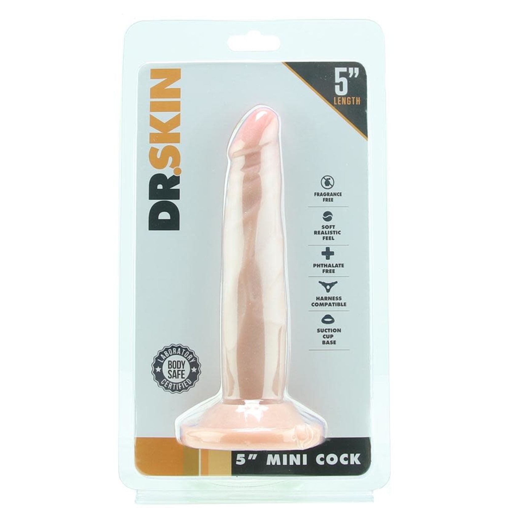 DR. SKIN BLUSH - DR. SKIN - 5" MINI COCK - VANILLA