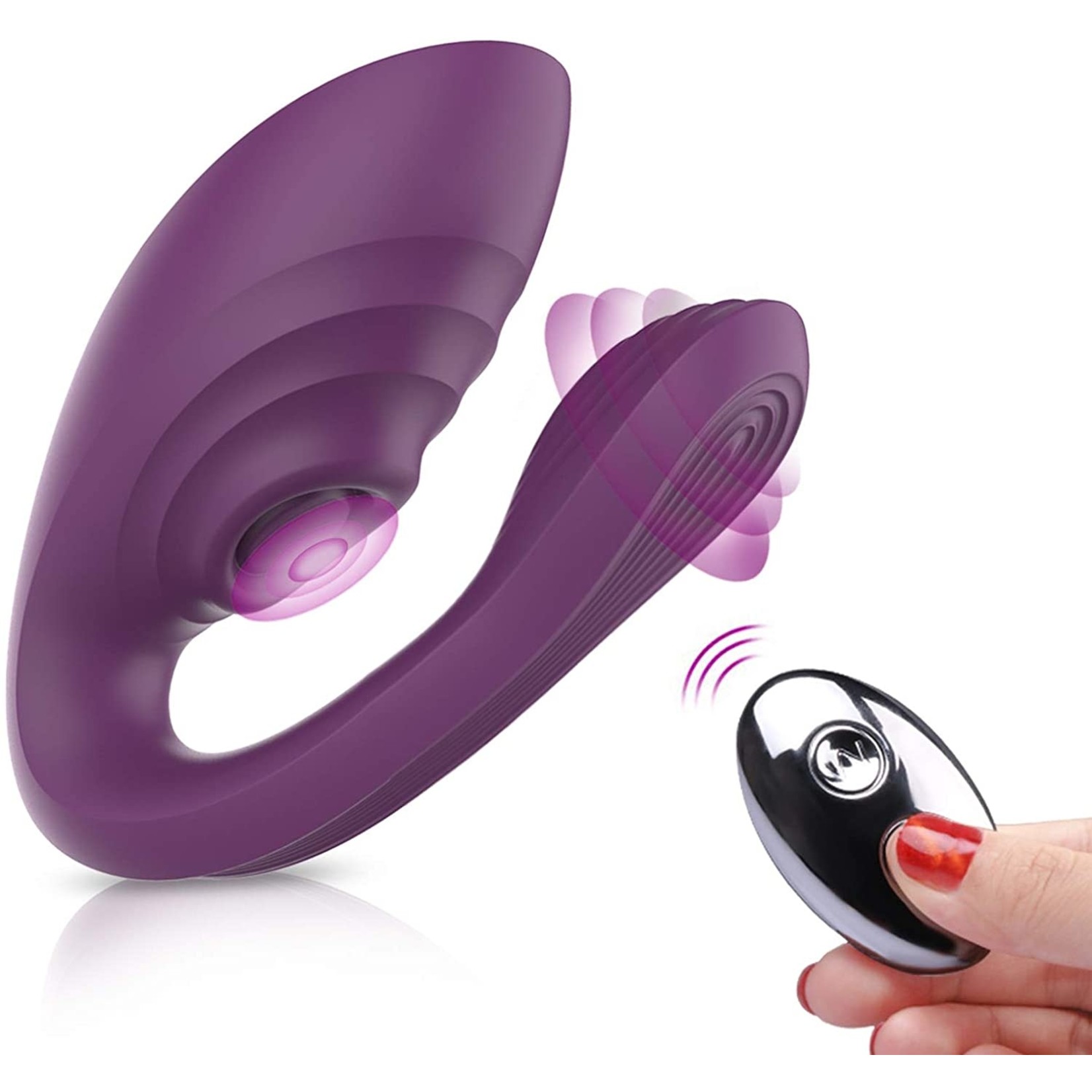 TRACY'S DOG TRACY'S DOG COUPLE VIBRATOR NINA VIBE PURPLE (X002FTNLZB)