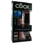 KING COCK KING COCK PLUS - 6" TRIPLE DENSITY