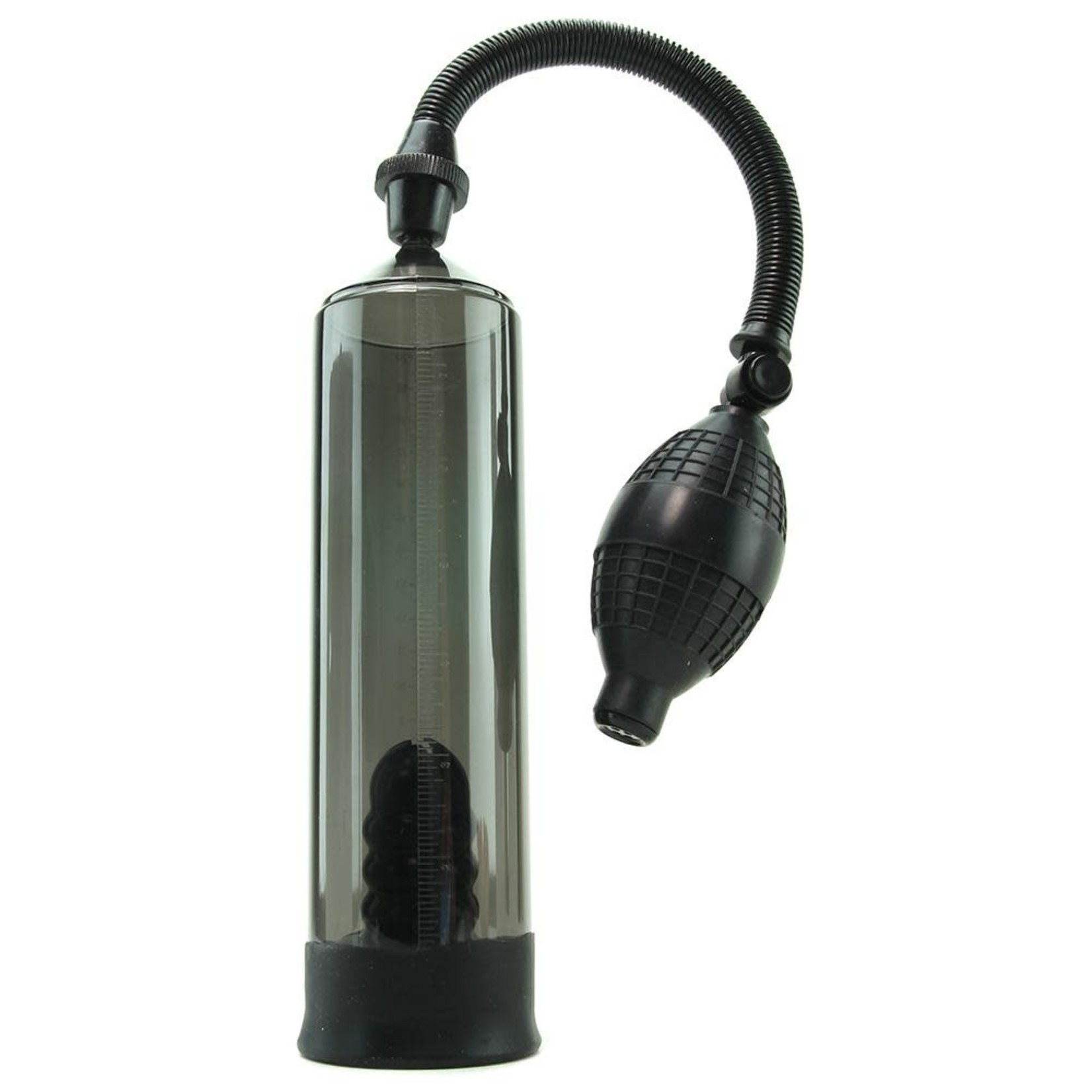 CALEXOTICS OPTIMUM SERIES - PRECISION PUMP WITH ERECTION ENHANCER - SMOKE