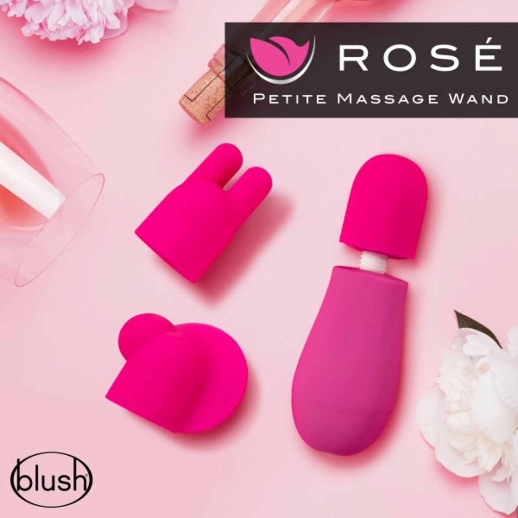 BLUSH BLUSH - ROSE - PETITE MASSAGE WAND - PINK