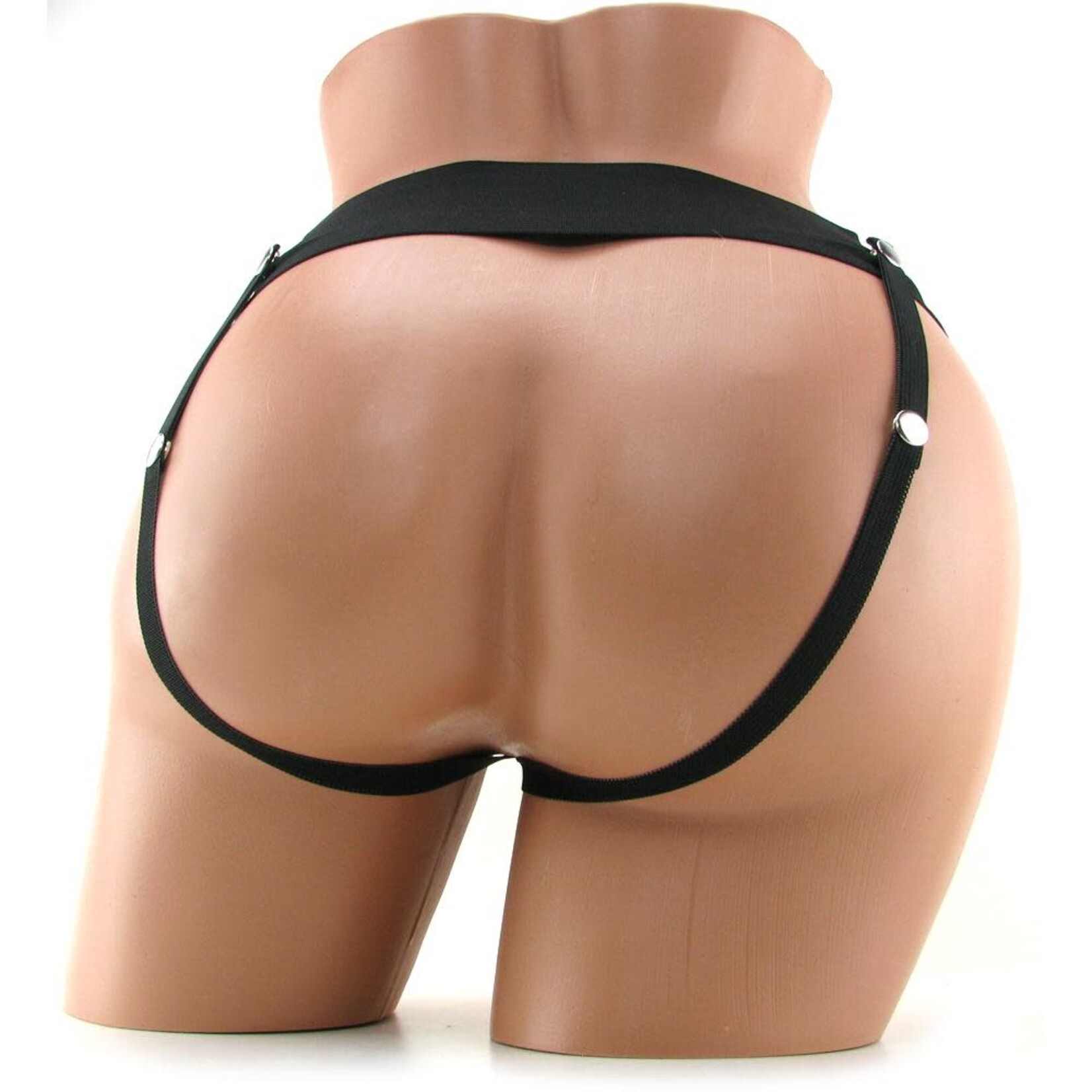 FETISH FANTASY FETISH FANTASY VIBRATING HOLLOW STRAP-ON PURPLE