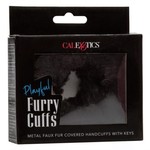 CALEXOTICS PLAYFUL FURRY CUFFS - BLACK