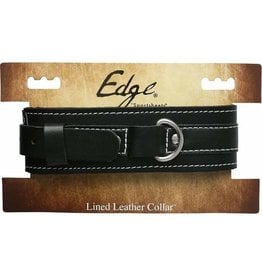 SPORTSHEETS EDGE - LINED LEATHER COLLAR