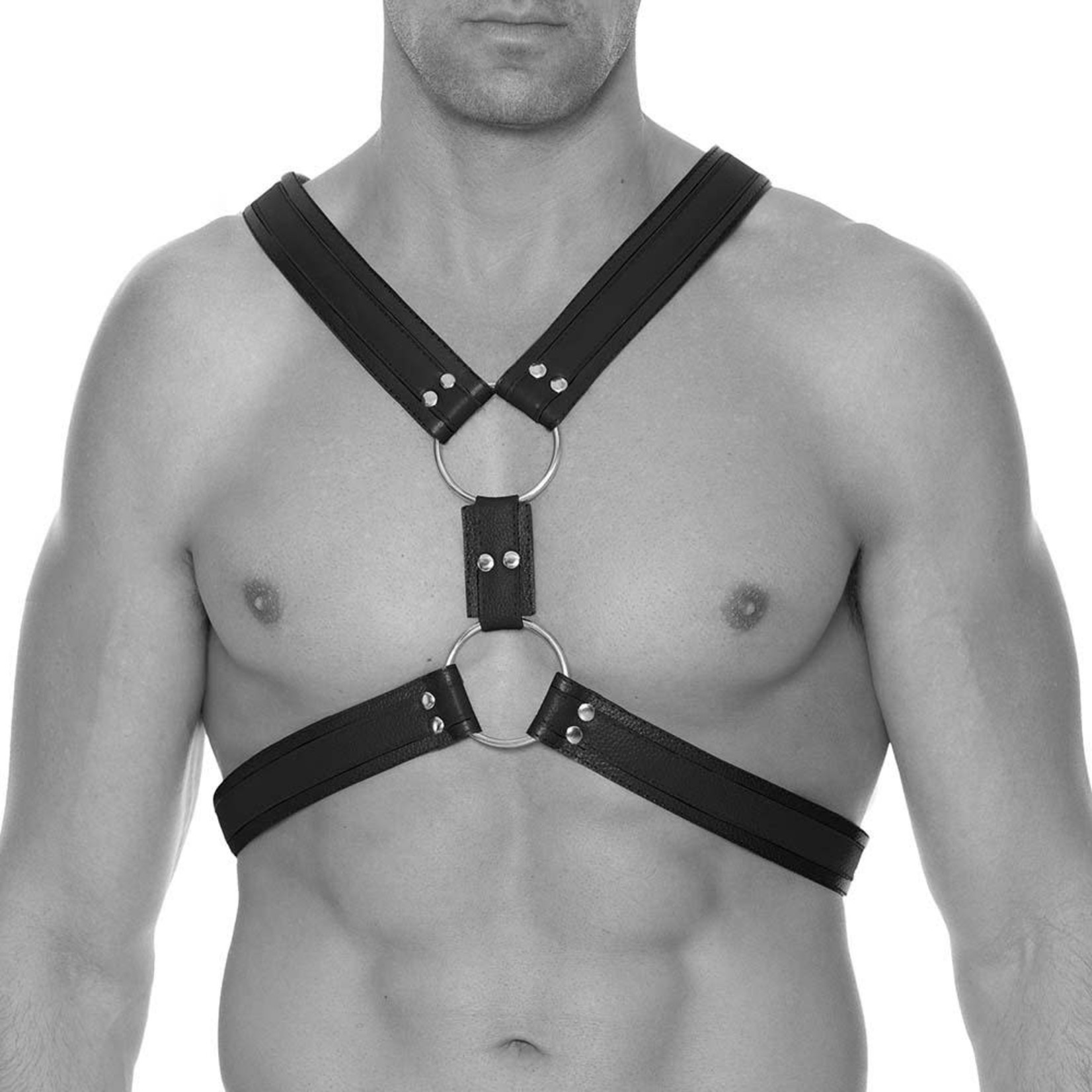 OUCH OUCH! SCOTTISH BONDED LEATHER HARNESS S/M