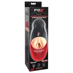 PDX PDX ELITE FUCK-O-MATIC STROKER - LIGHT/RED/BLACK