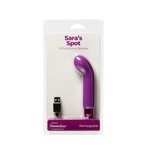 POWERBULLET POWERBULLET SARA'S SPOT - COMPACT G-SPOT VIBRATOR - PURPLE