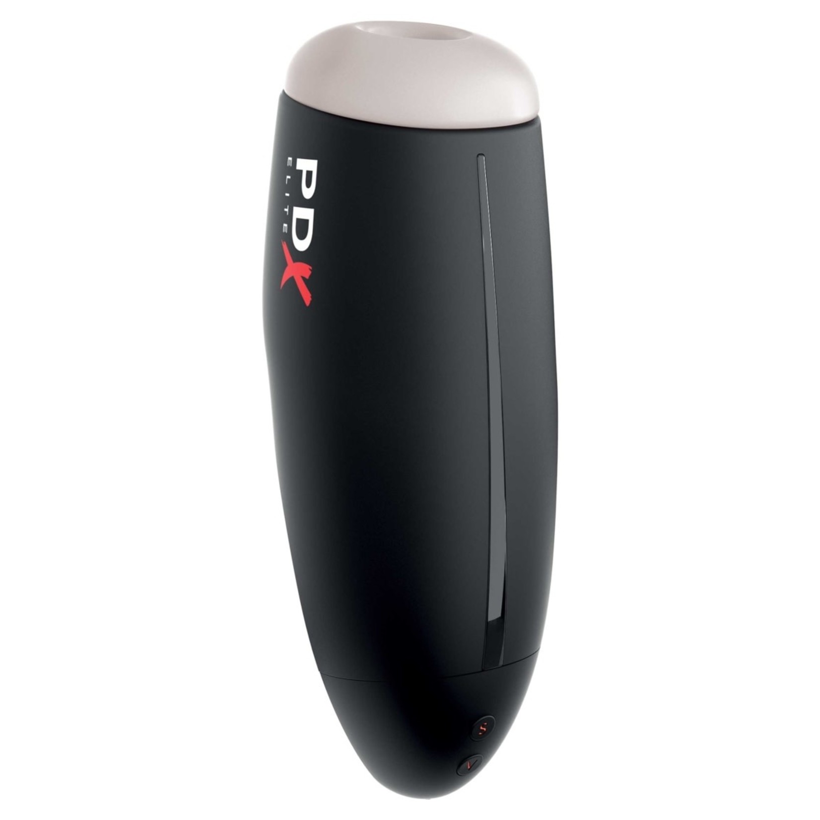 PDX PDX ELITE FAP-O-MATIC STROKER - WHITE/BLACK