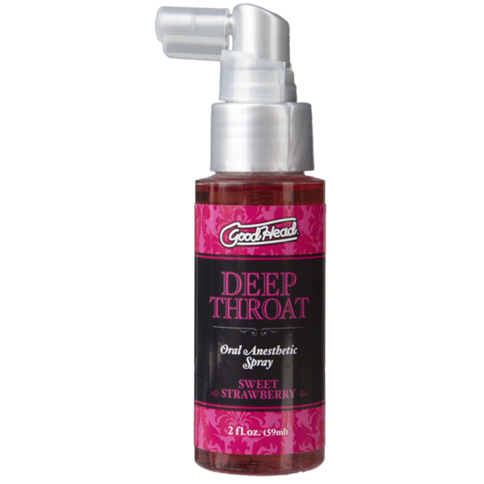 DOC JOHNSON GOODHEAD - DEEP THROAT SPRAY - SWEET STRAWBERRY (2 FL.OZ.)