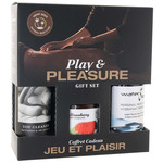 EARTHLY BODY EARTHLY BODY HEMP SEED PLAY & PLEASURE GIFT SET STRAWBERRY