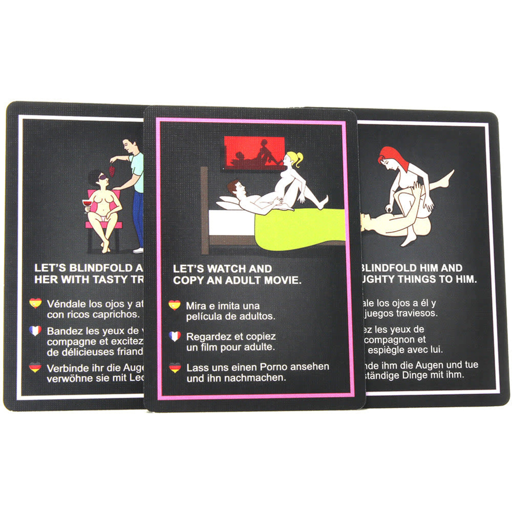 KHEPER GAMES KHEPER - ROMANCE GAMES - LET'S F*CK! CARD GAME (EN/FR)