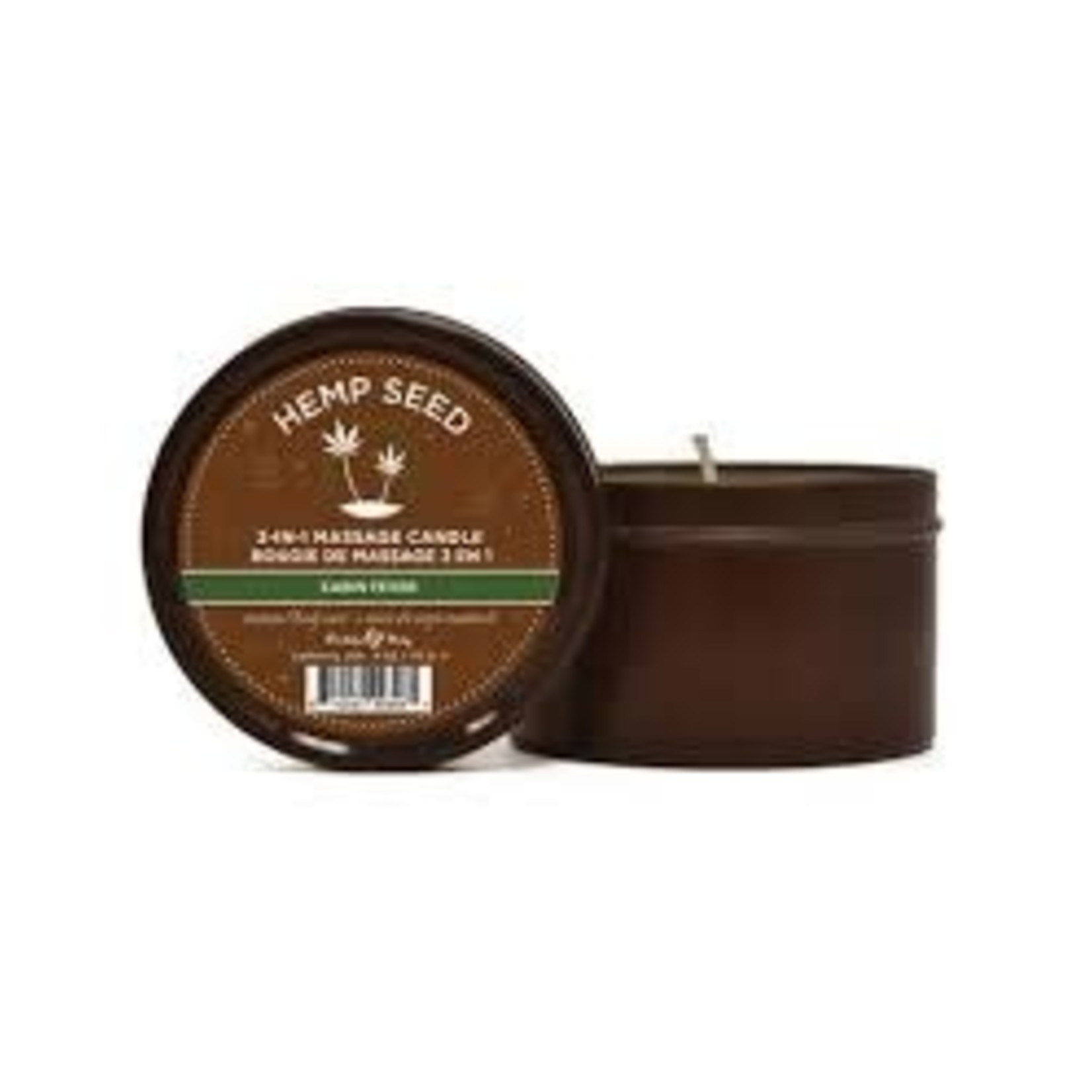 EARTHLY BODY EARTHLY BODY 3-IN-1 MASSAGE CANDLE 6OZ/170G CABIN FEVER