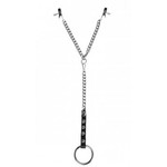 MASTER SERIES MASTER SERIES - NIPPLE CLAMPS AND COCK RING SET