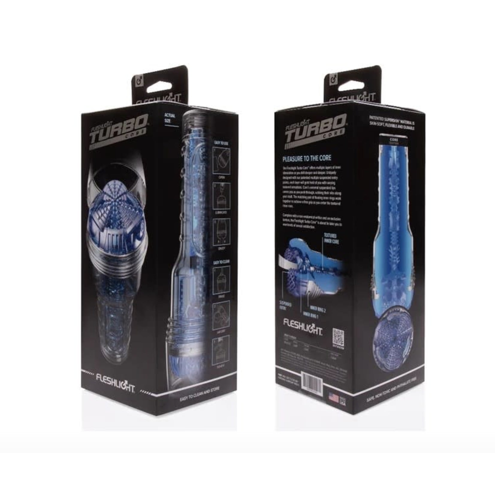 FLESH-LIGHT FLESHLIGHT TURBO CORE - BLUE ICE