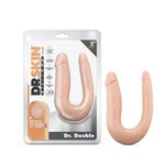 DR. SKIN BLUSH - DR. SKIN SILICONE - DR. DOUBLE - 12 INCH DOUBLE DONG - VANILLA