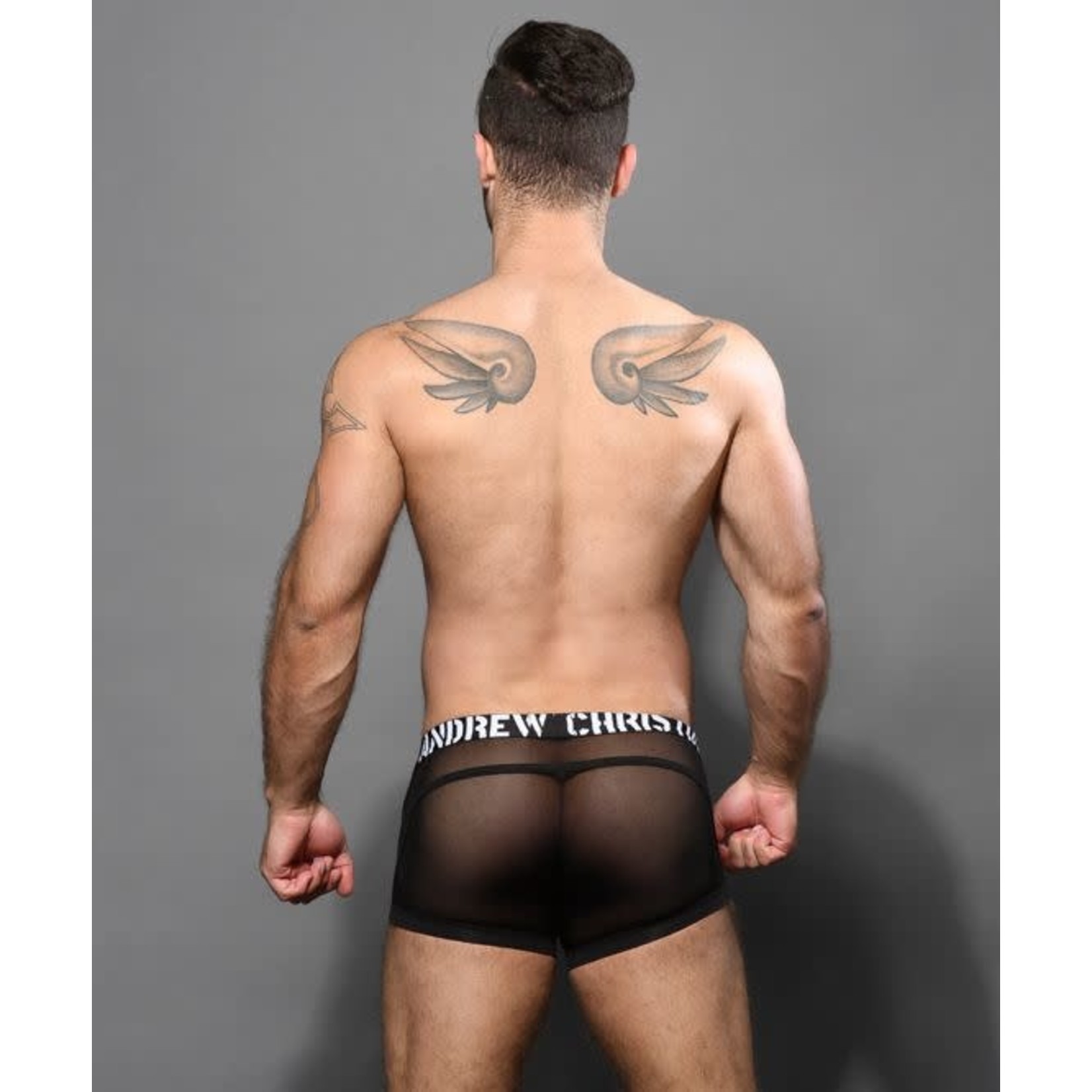 ANDREW CHRISTIAN ANDREW CHRISTIAN - SEXY MESH BOXER W/ ALMOST NAKED X-LARGE
