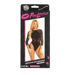 PINK LIPSTICK PINK LIPSTICK - DEFINITIVE DIVA BODYSUIT - BLACK - OS