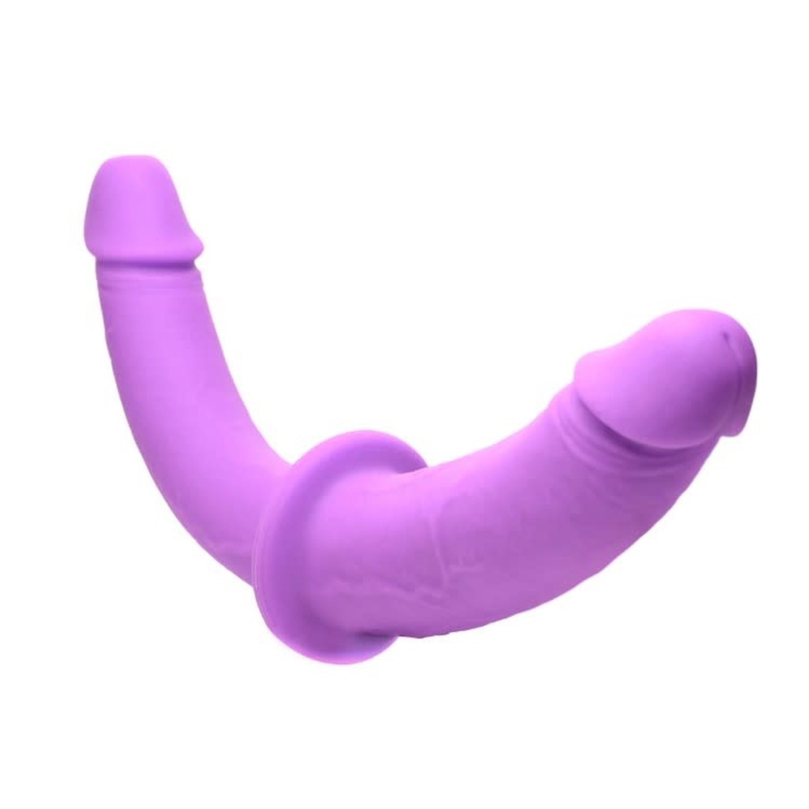 XR BRANDS STRAP U DOUBLE CHARMER DOUBLE DILDO AND HARNESS