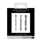 OUCH OUCH! BEADED STEEL URETHRAL SOUNDING SET