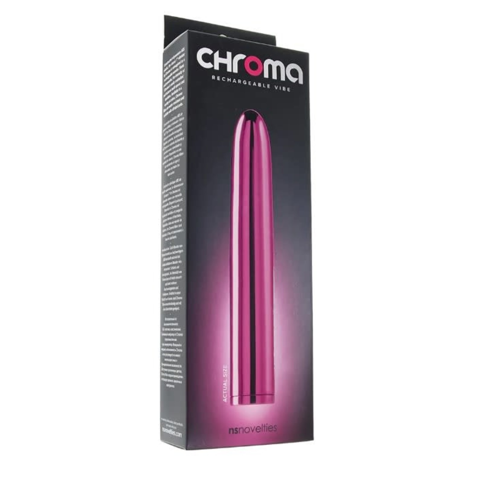 NSNOVELTIES NS NOVELTIES - CHROMA RECHARGEABLE 7 INCH VIBE