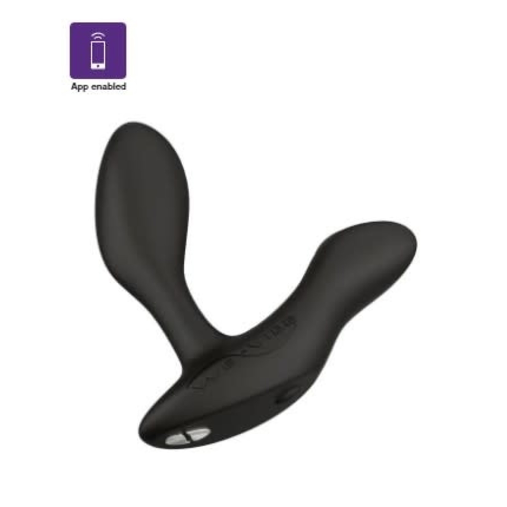 WE-VIBE WE-VIBE VECTOR+ - VIBRATING PROSTATE MASSAGER - CHARCOAL BLACK