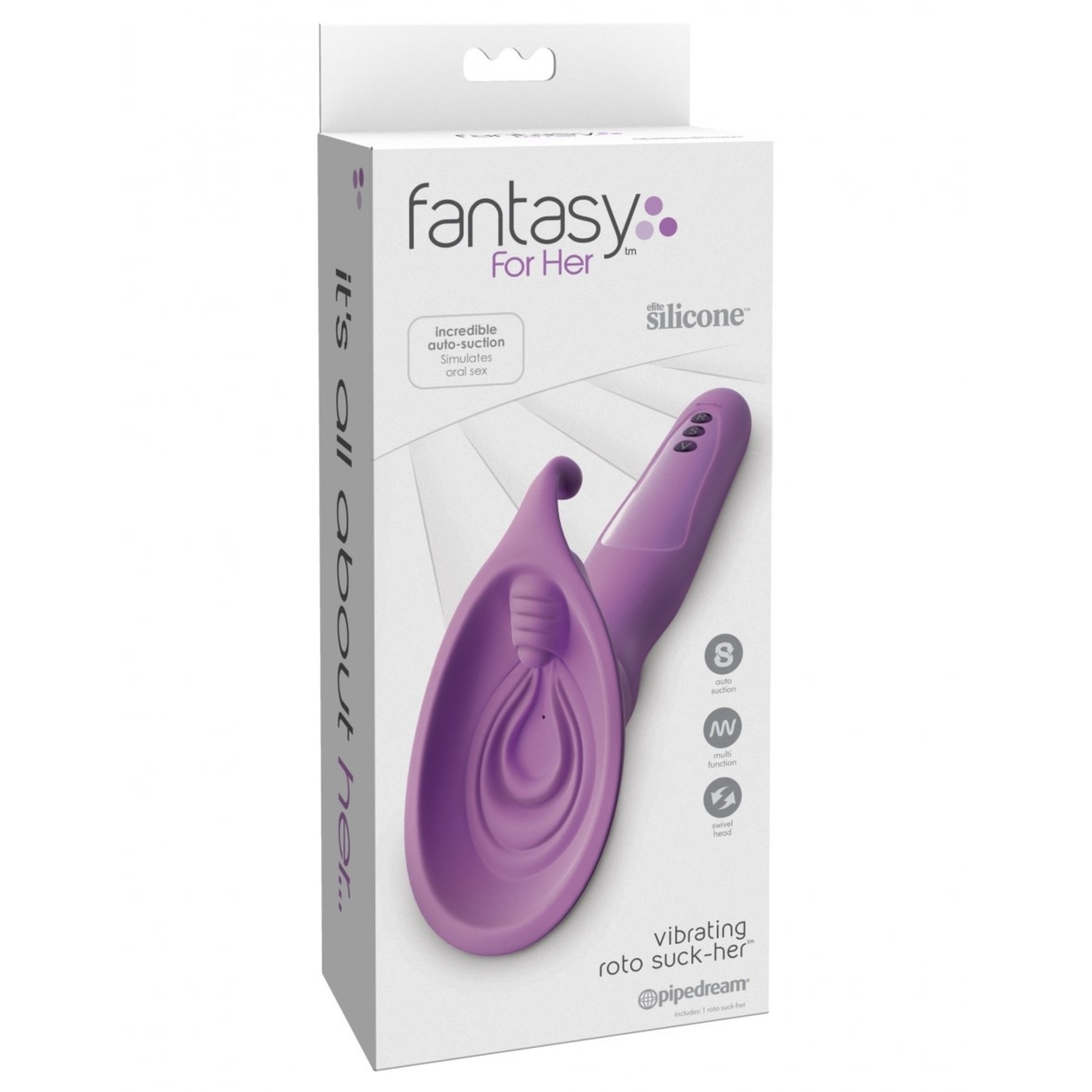 FANTASY FOR HER FANTASY FOR HER VIBRATING ROTO SUCK-HER