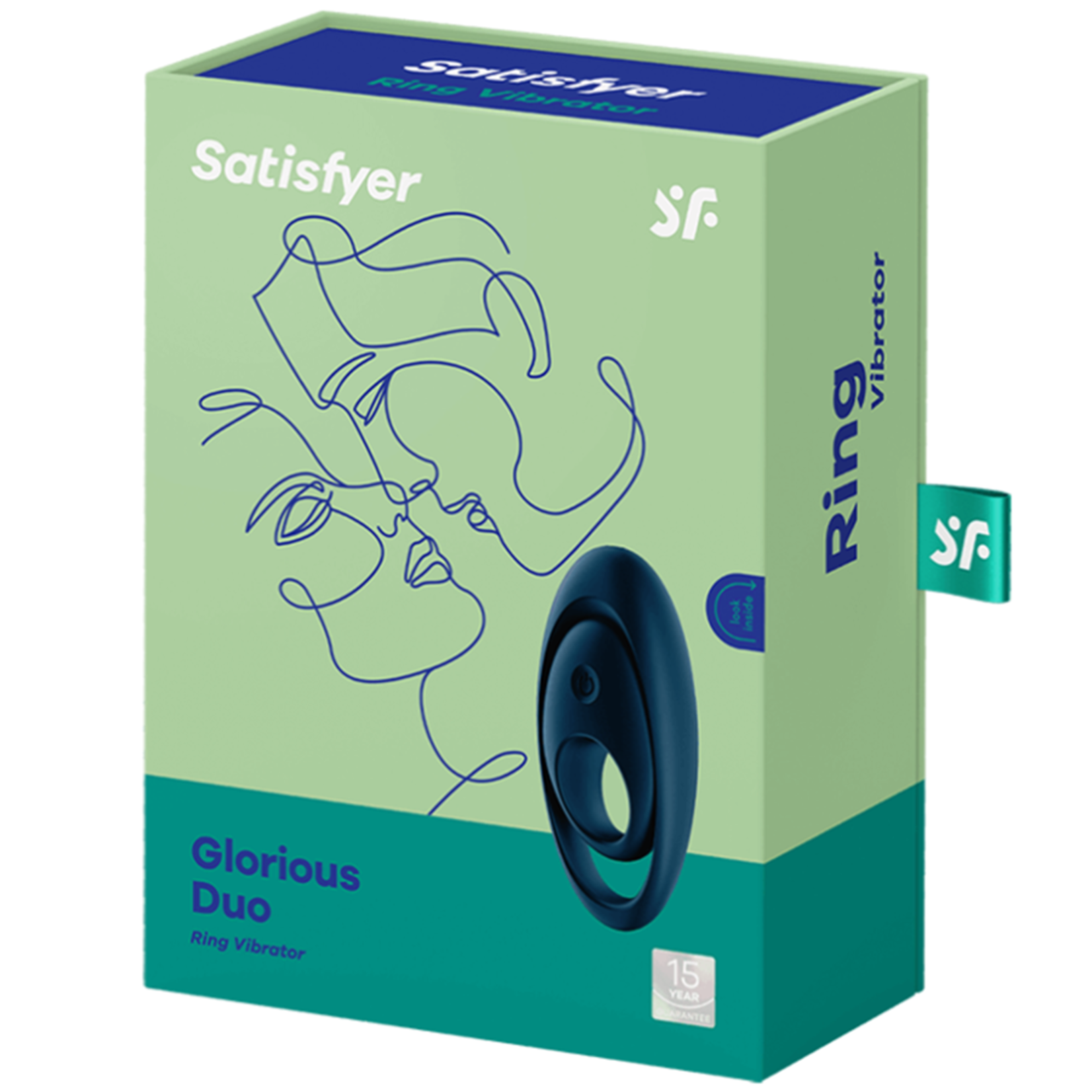 SATISFYER SATISFYER GLORIOUS DUO DARK BLUE