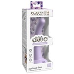 PIPEDREAM DILLIO PLATINUM CURIOUS FIVE 5 INCH PURPLE