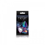 NSNOVELTIES REAR ASSETS - MULITCOLOR HEART - MEDIUM - CLEAR