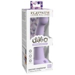 PIPEDREAM DILLIO PLATINUM SECRET EXPLORER 6 INCH PURPLE