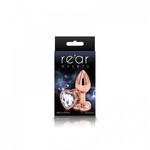 NSNOVELTIES NS - REAR ASSETS - ROSE GOLD HEART - MEDIUM - CLEAR