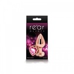 NSNOVELTIES REAR ASSETS - ROSE GOLD HEART - SMALL - PINK