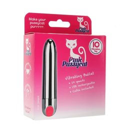 PINK PUSSYCAT RECHARGEABLE SILVER BULLET VIBE