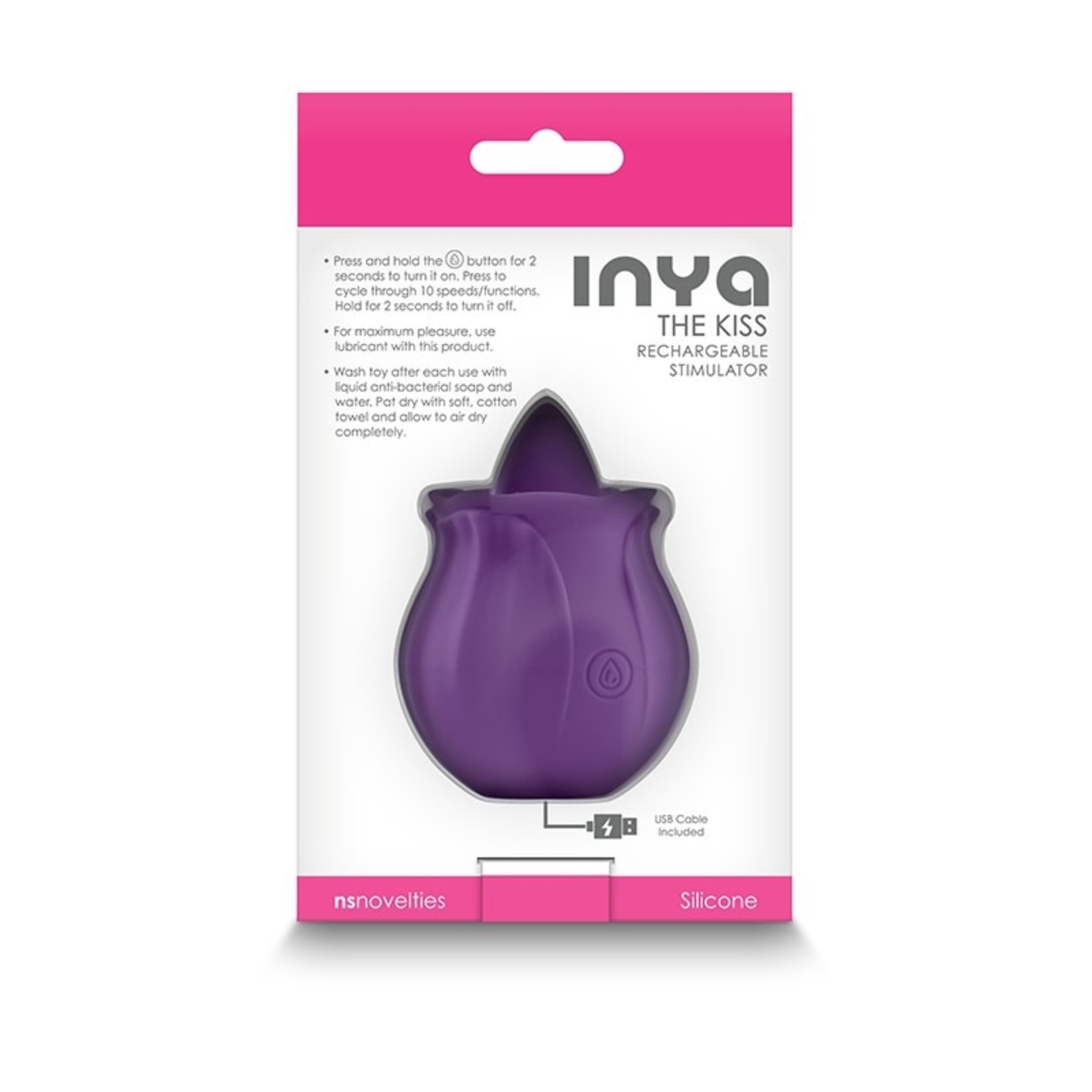 NSNOVELTIES NS - INYA - THE KISS - PURPLE