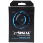 DOC JOHNSON OPTIMALE - FLEXISTEEL - SOFT SILICONE WITH INNER METAL CORE - 35MM - BLACK