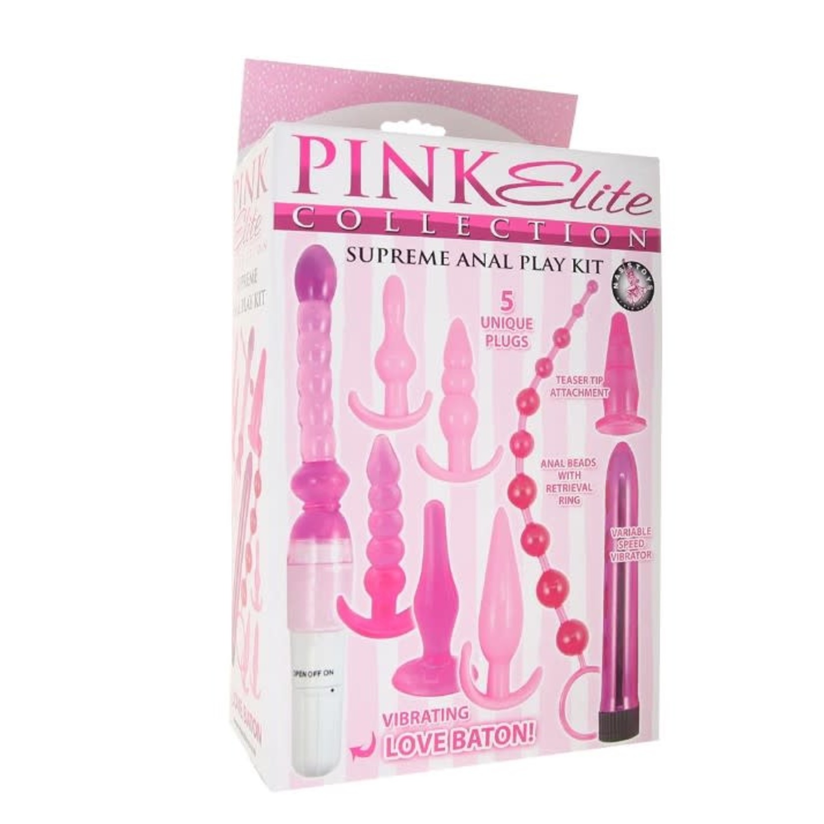 NASS - PINK ELITE SUPREME ANAL PLAY KIT